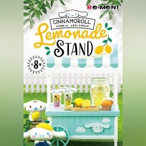 Cinnamoroll Re-Ment Lemonade Stand Party Blindbox NWOT - Pink Lemonade Set